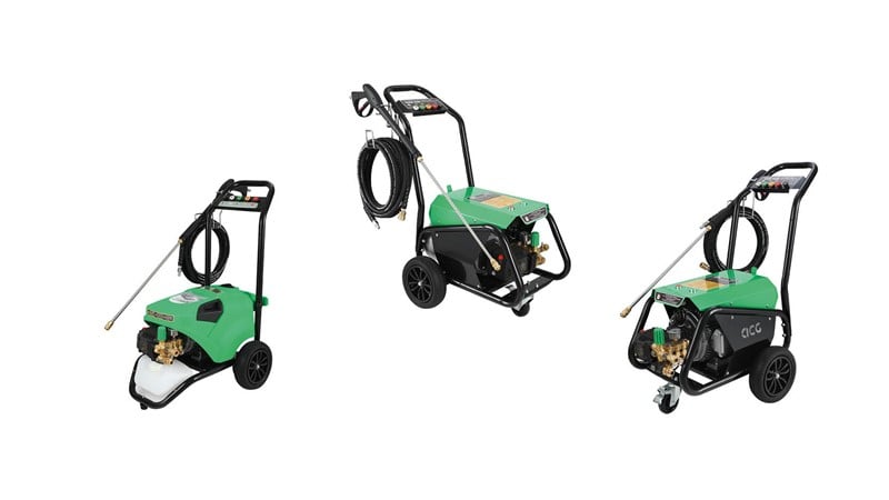 3 nieuwe professionele hogedrukreinigers!