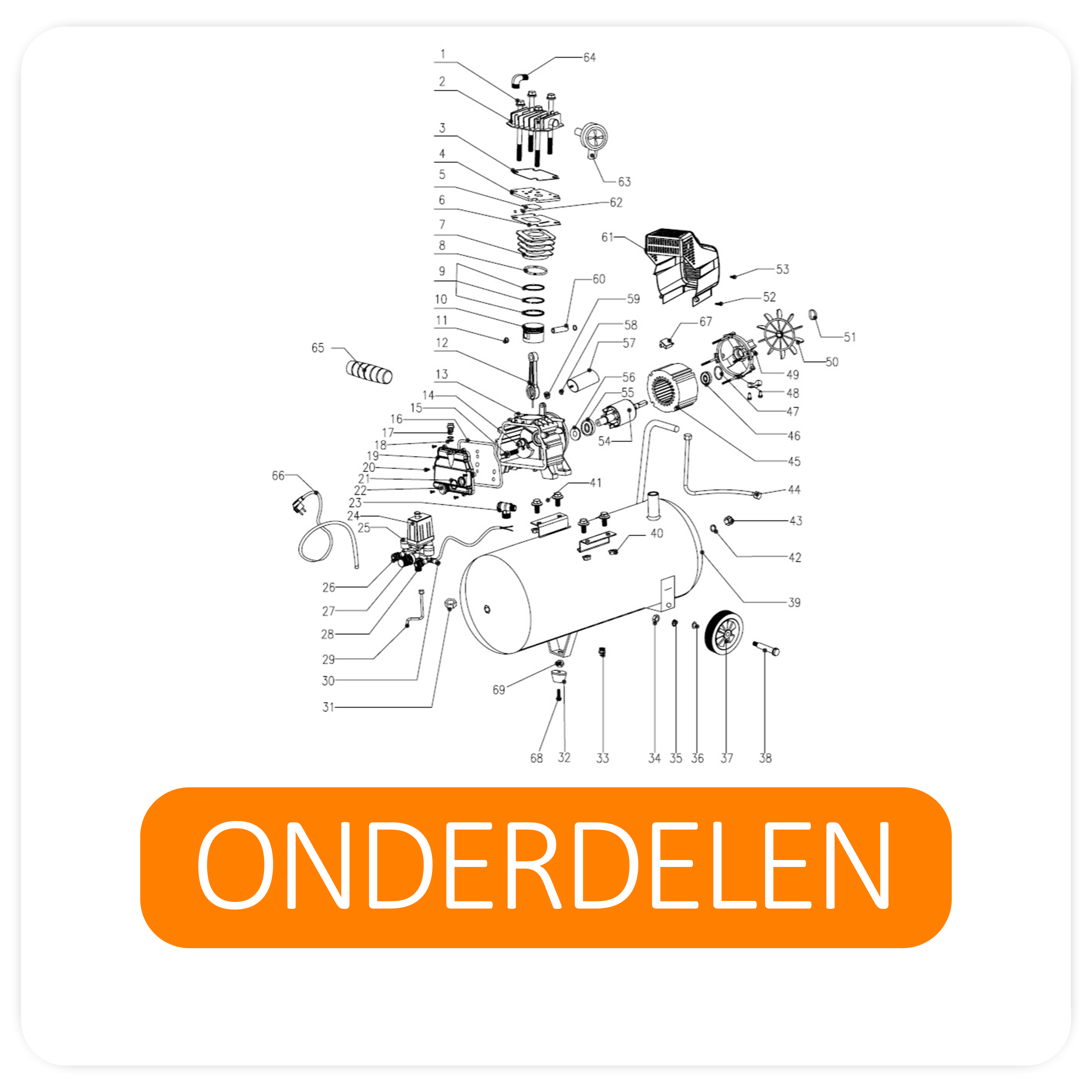 Artikelgroep - 42 - SEO Compressoren  - onderdelen