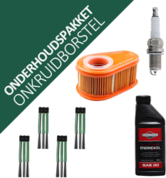 Onderhoudspakket onkruidborstel met heavy duty borstelset