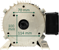 Holzspalter ACG 10T230SC-111 / Mutter für Armstopper-3
