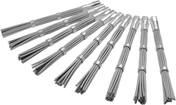 Set gecombineerde onkruidborstels (9 stuks)