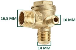 Compressor ACG-50-8-SILENT-042-Terugslagklep