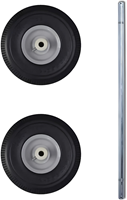 Extra grote massieve wielen houtkover ECO & COMFORT | ACG Houtklovers