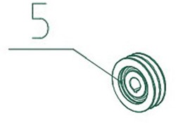 Takkenversnipperaar COMFORT CHIPPER 005 / Pulley