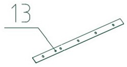 Takkenversnipperaar COMFORT CHIPPER 013 / Strip 3