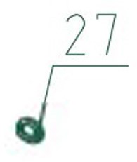 Takkenversnipperaar COMFORT CHIPPER 027 / Veerring 10