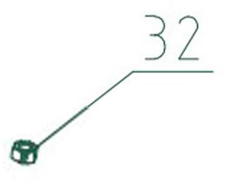 Takkenversnipperaar COMFORT CHIPPER 032 / M12 Moer