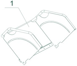 Holzhäcksler COMFORT PLUS CHIPPER 001 / Einfülltrichter Deckel