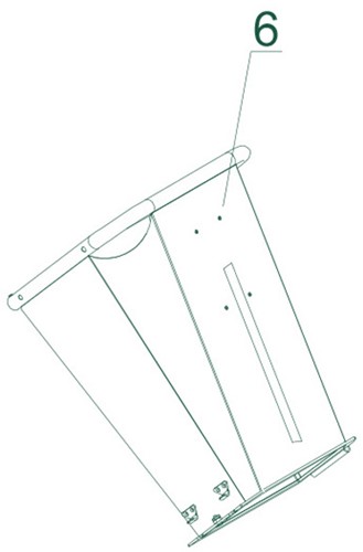 Takkenversnipperaar COMFORT PLUS CHIPPER 006 / Invoertrechter deel 1