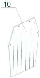 Holzhäcksler COMFORT PLUS CHIPPER 010 / Gummiplatte