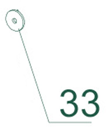 Holzhäcksler COMFORT PLUS CHIPPER 033 / Unterlegscheibe 8x40