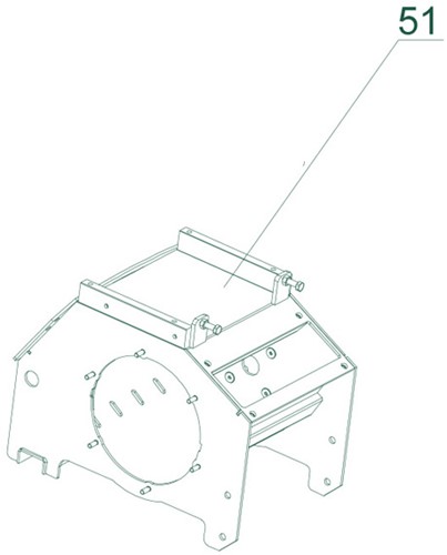 Takkenversnipperaar COMFORT PLUS CHIPPER 051 / Onderstel