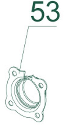 Holzhäcksler COMFORT PLUS CHIPPER 053 / Lagergehäusedeckel