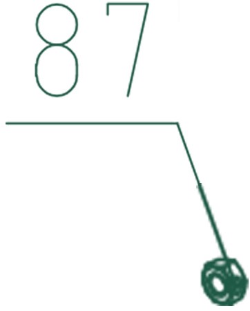 Takkenversnipperaar ECO CHIPPER 087 / M8 Moer