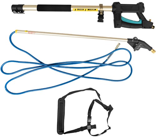 Hogedrukreiniger aluminium telescoop lans 5,5 m| 13l-18l/min | 275 bar | 1/4"