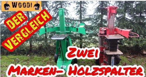 Woodi holz vergleicht den ACG 10T400-SUPER-COMFORT mit dem Oehler Holzspalter